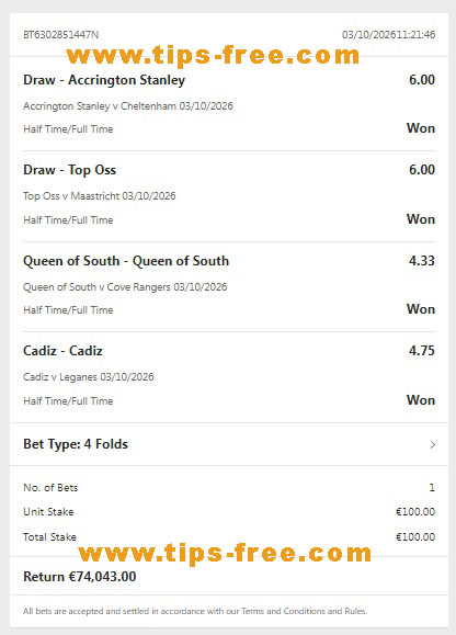 Vip sure tips 100% Vip sure tips 100%