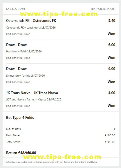 VIP tips 100% sure VIP tips 100% sure