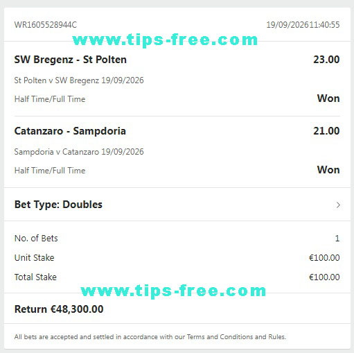 Fixed tips 100% sure Fixed tips 100% sure